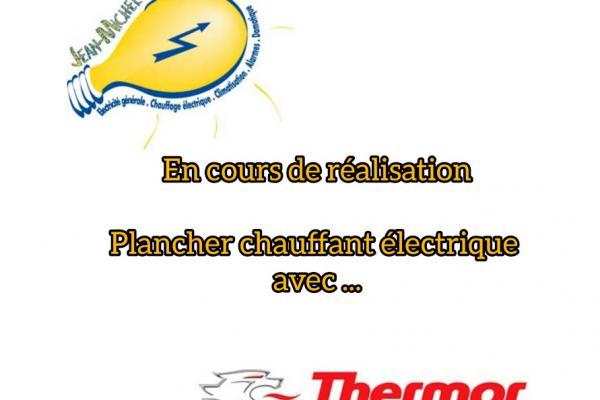 Installation plancher chauffant électrique_26250 Livron sur Drôme