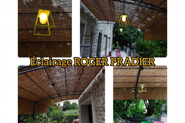 Ambiance éclairage extérieur coloré_Charmes sur Rhône (07800)