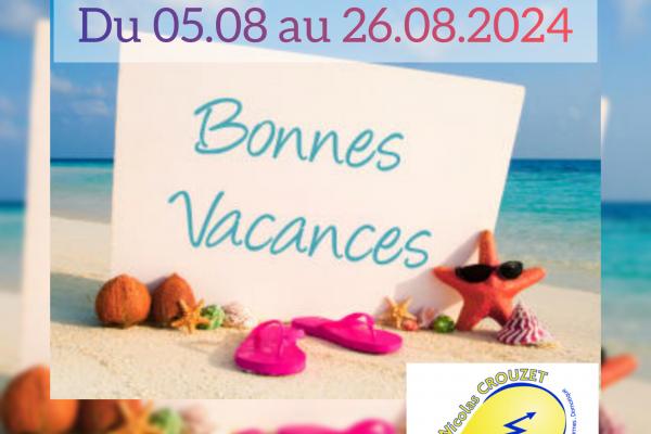 C'est les vacances !!! 