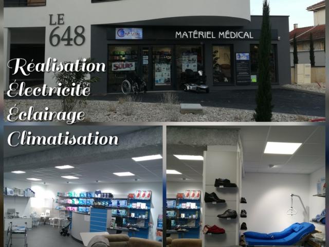 Réalisation Magasin CAP VITAL SANTE à Guilherand-Granges (07500)