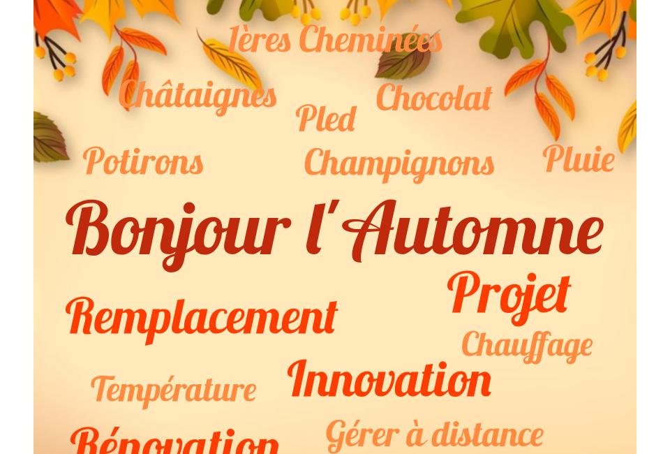 L'été est déjà fini - Nous accueillons maintenant l'automne