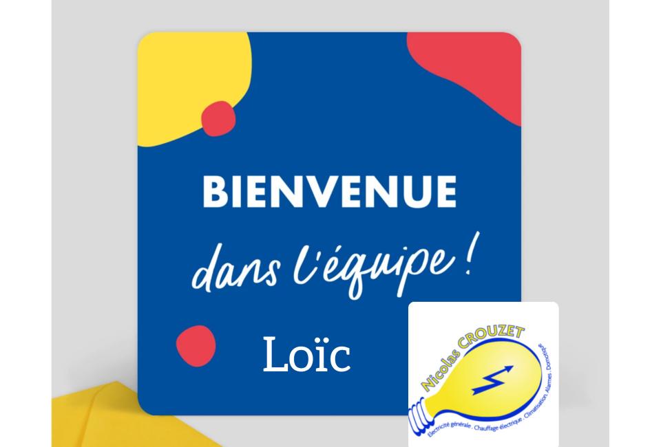 Bienvenue dans notre équipe !