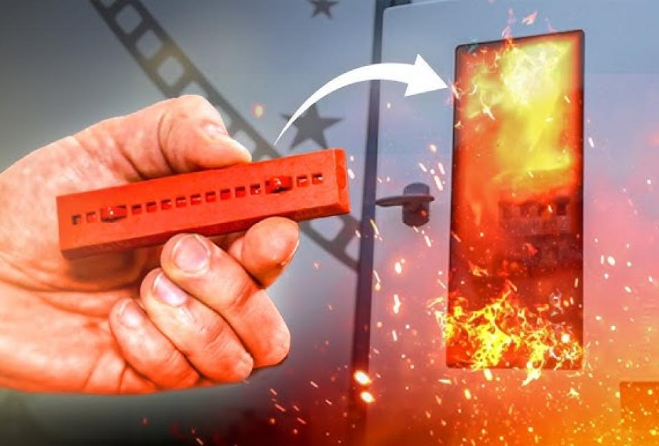 Innovation : Sticker Extincteur - Marque : BIZLINE 